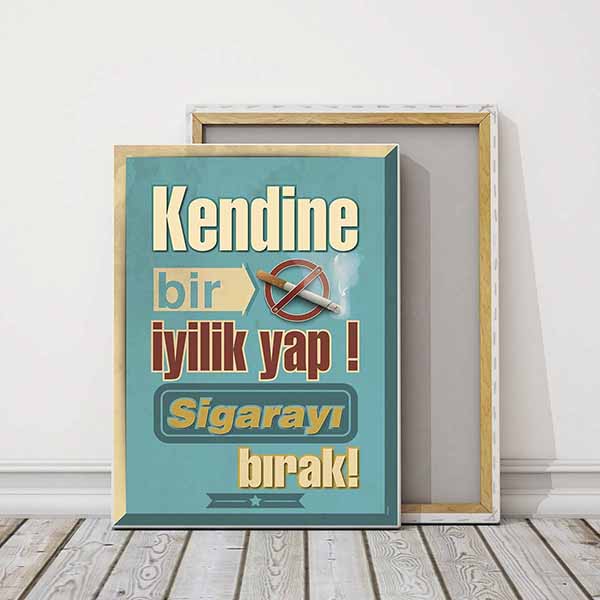 Sigarayı Bırak Motive Edici Posteri – 1288