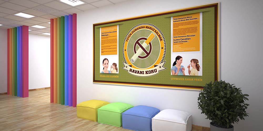 Sigaranın Zararları Bilgilendirme Panosu 1316