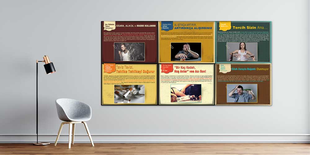 Sigara, Alkol ve Madde Bağımlılığı Panosu 1317