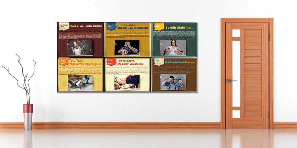 Sigara, Alkol ve Madde Bağımlılığı Panosu 1317