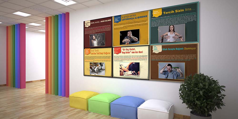 Sigara, Alkol ve Madde Bağımlılığı Panosu 1317