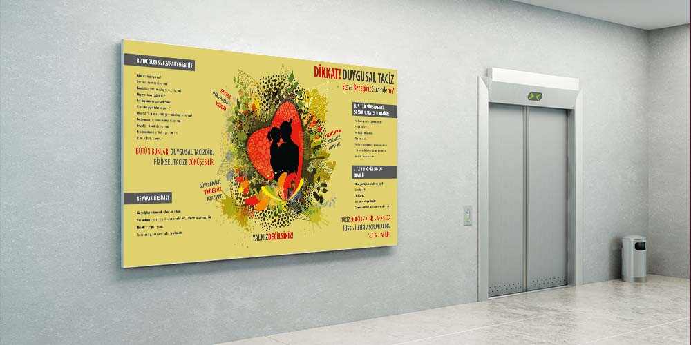 Duygusal Taciz Bilgilendirme Posteri - Anne ve Bebek Güvenliği  1635