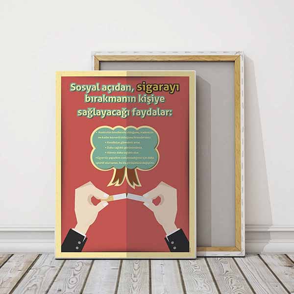 Sigarayı Bırakmanın Sosyal Faydaları Posteri – 1312