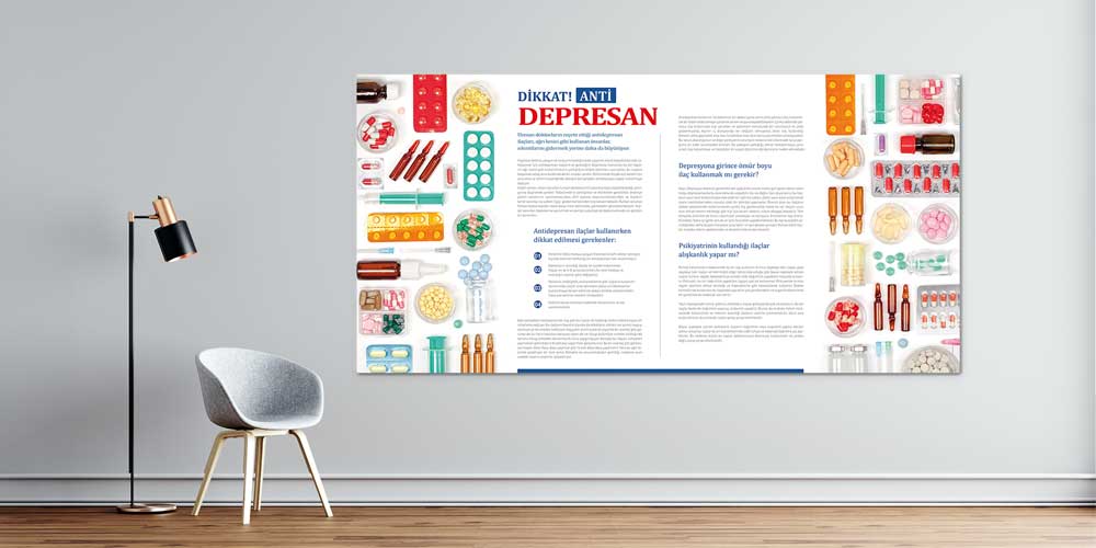 Antidepresan Bilgilendirme Panosu 1819