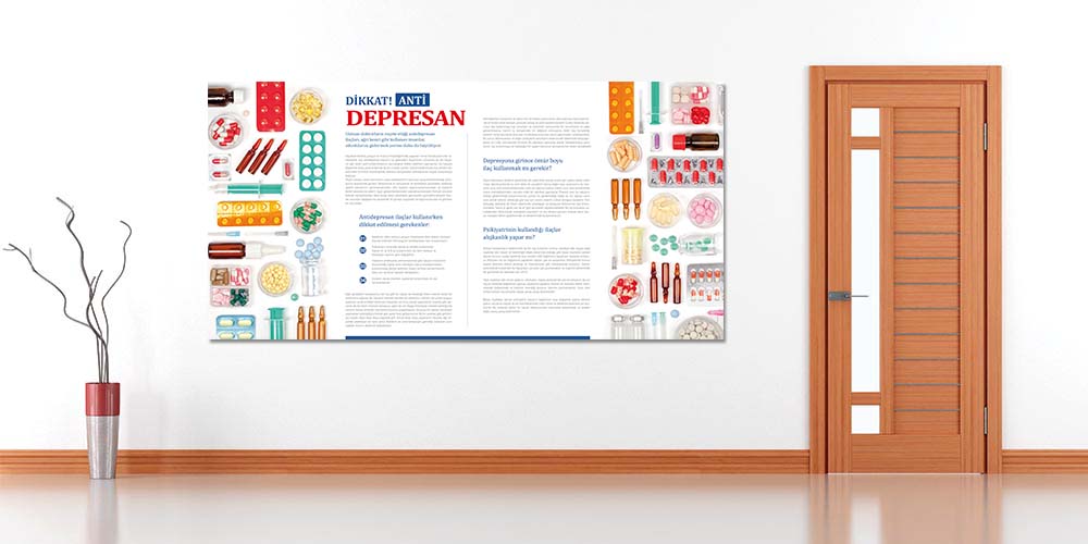 Antidepresan Bilgilendirme Panosu 1819