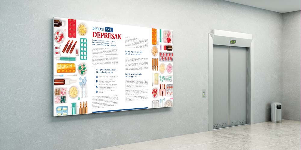 Antidepresan Bilgilendirme Panosu 1819