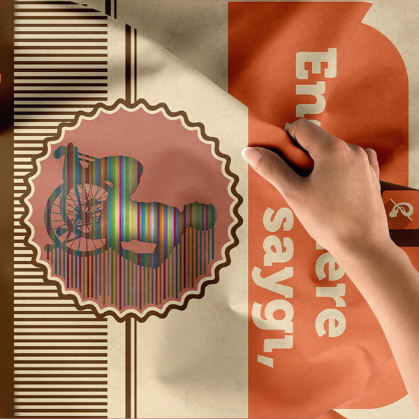 Engelliye Saygı Temalı Duvar Örtüsü 8502