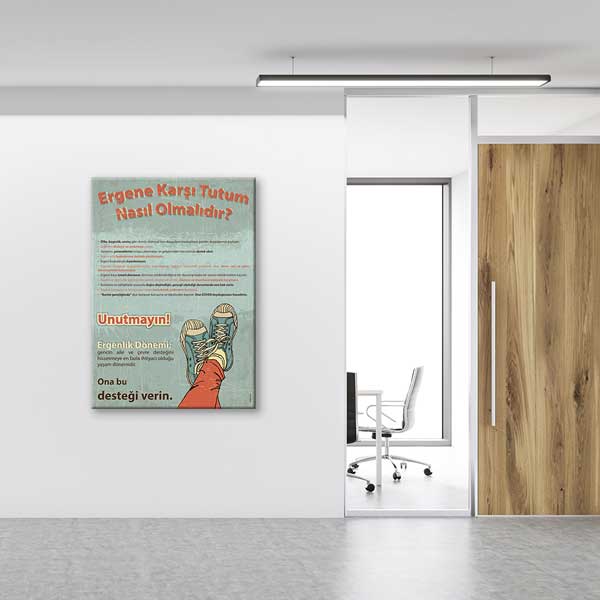 Ergene Karşı Tutum Poster Tablo – 1242