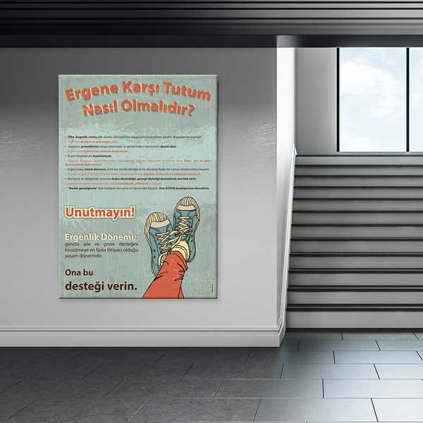 Ergene Karşı Tutum Poster Tablo – 1242