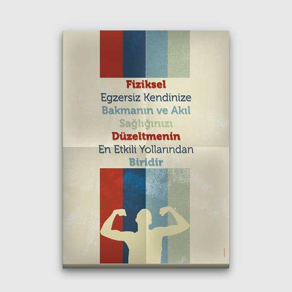 Akıl ve Beden Sağlığı Poster Tablo – 1245