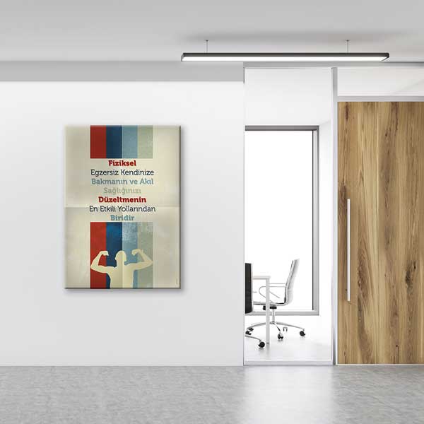 Akıl ve Beden Sağlığı Poster Tablo – 1245