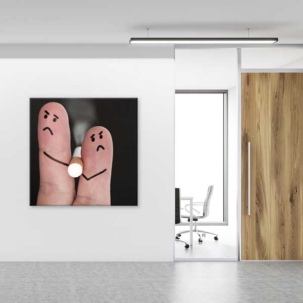 Motive Edici Sigara Karşıtı Duvar Panosu – 4018