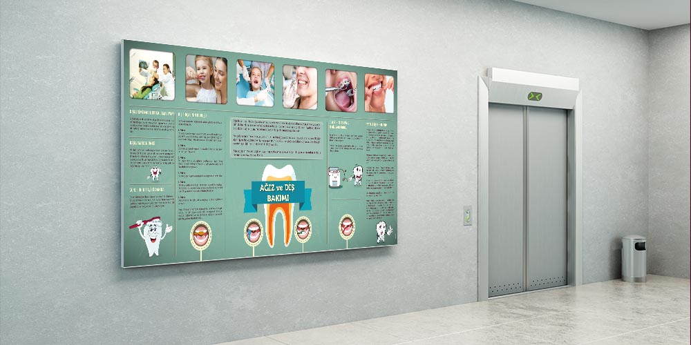 Ağız ve Diş Sağlığı Duvar Dekoru – 1193