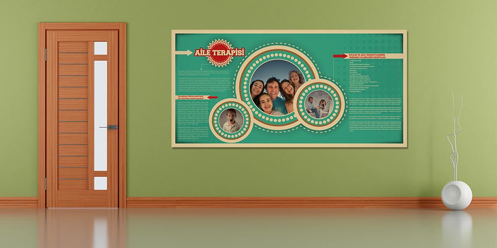 Aile Terapisi Poster Baskı 1226