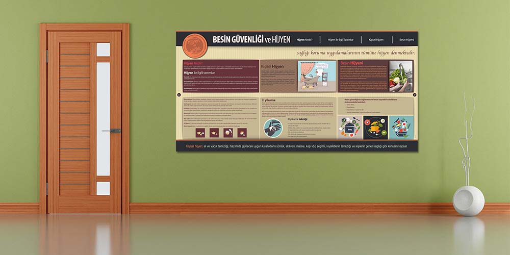 Besin Güvenliği ve Hijyen Bilgilendirme Panosu  1502