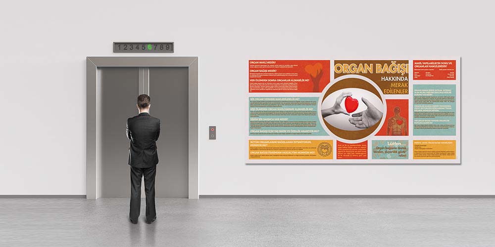 Organ Bağışı Hakkında Merak Edilenler Posteri (Büyük Ebat)  1674