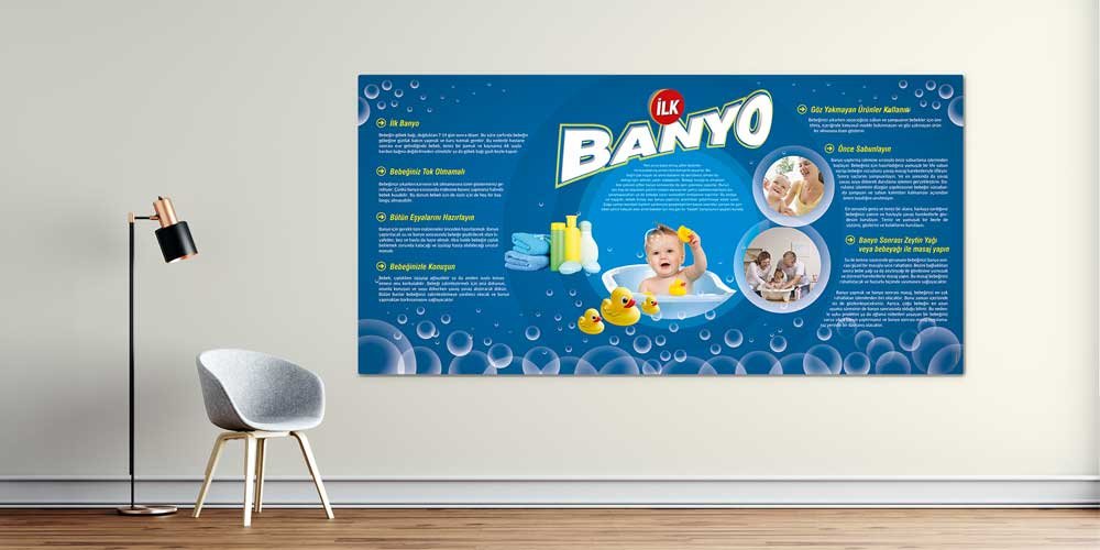 hastane-duvar-kagitlari-1821-00 Bebek İlk Banyosu Bilgilendirme Posteri 1821