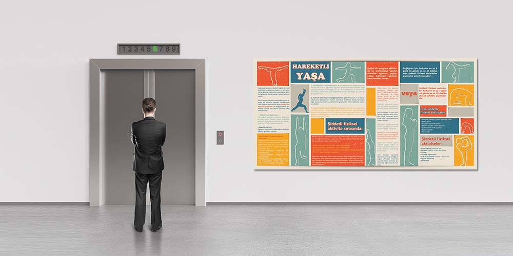 Hareketli Yaşa Fiziksel Aktivite Bilgilendirme Posteri 1388