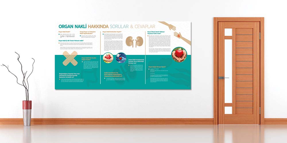 Organ Nakli Hakkında Sorular & Cevaplar Posteri (Büyük Ebat)  1675