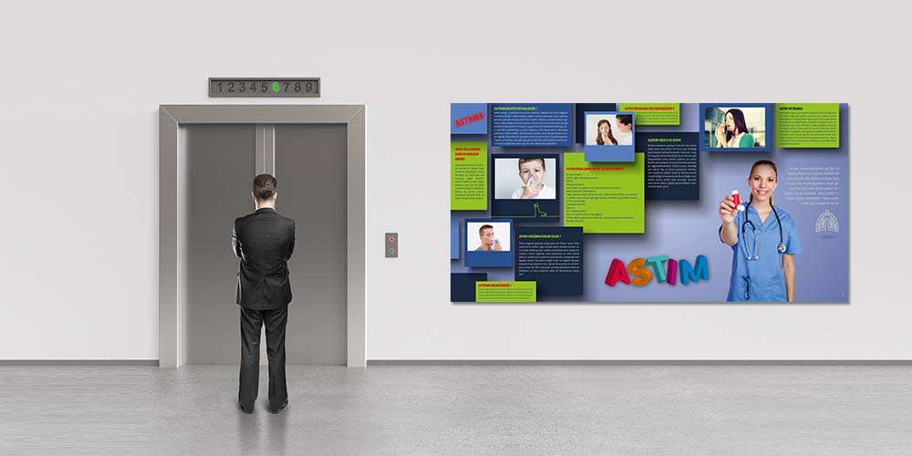 hastane-duvar-malzemeleri-1810-01 Astım Bilgilendirme ve Farkındalık Panosu (Hemşireli) 1810