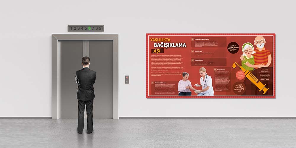 hastane-duvar-posterleri-1805-02 Yaşlı Sağlığı Bilgilendirme Büyük Ebat Poster 1805