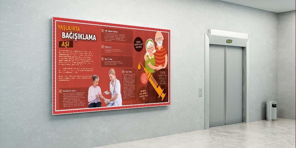 hastane-duvar-posterleri-1805-04 Yaşlı Sağlığı Bilgilendirme Büyük Ebat Poster 1805