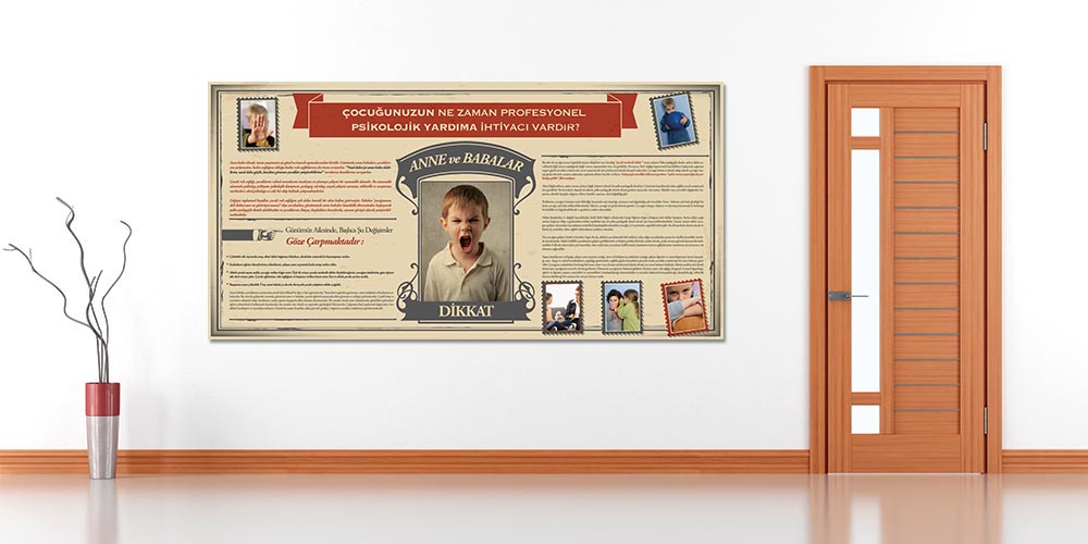 Akıl Sağlığı Konulu Psikoloji Bilgilendirme Panosu 1229