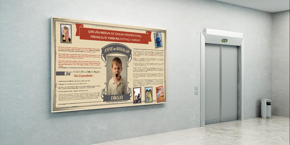 Akıl Sağlığı Konulu Psikoloji Bilgilendirme Panosu 1229