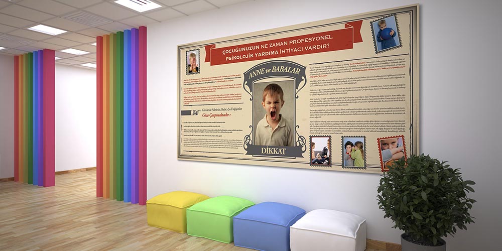 Akıl Sağlığı Konulu Psikoloji Bilgilendirme Panosu 1229