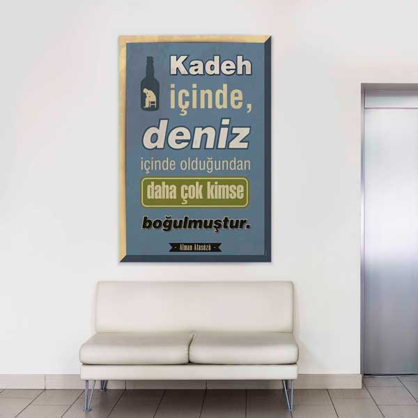 Alkol Bağımlılığı Motive Edici Posteri – 1277