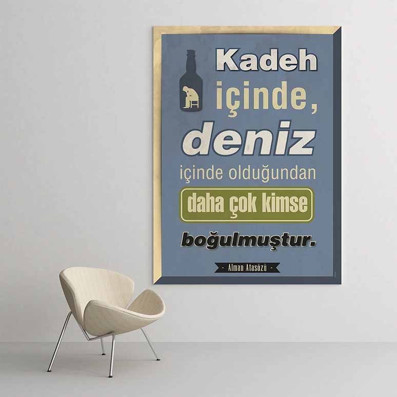 Alkol Bağımlılığı Motive Edici Posteri – 1277