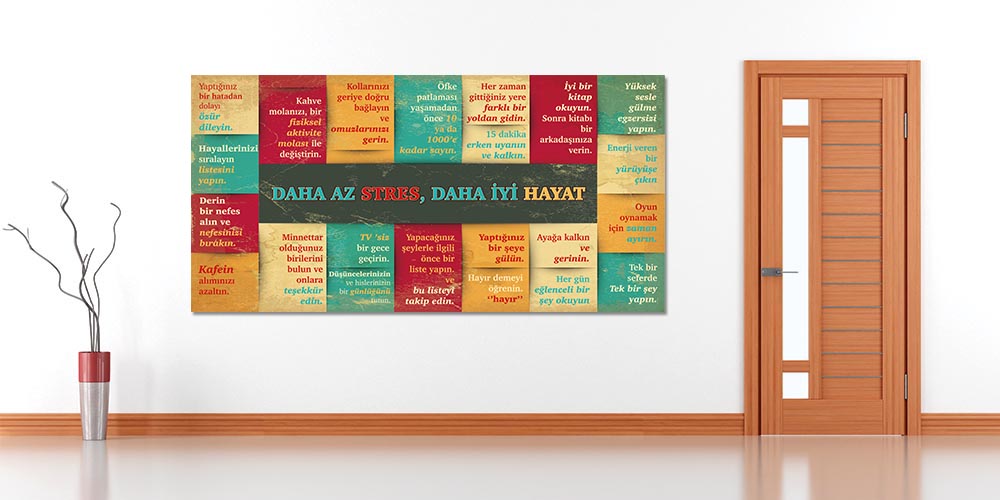 Stres Yönetimi ve Motivasyon Panosu 1230