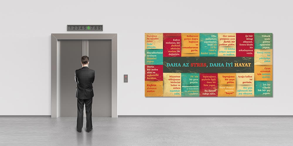 Stres Yönetimi ve Motivasyon Panosu 1230