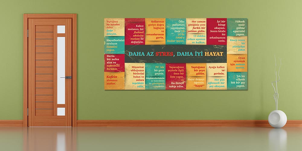 Stres Yönetimi ve Motivasyon Panosu 1230