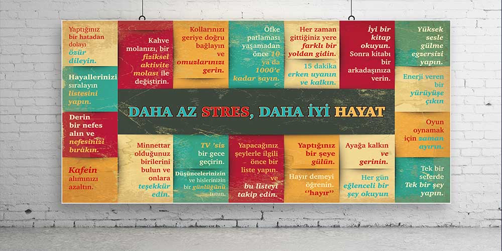 Stres Yönetimi ve Motivasyon Panosu 1230
