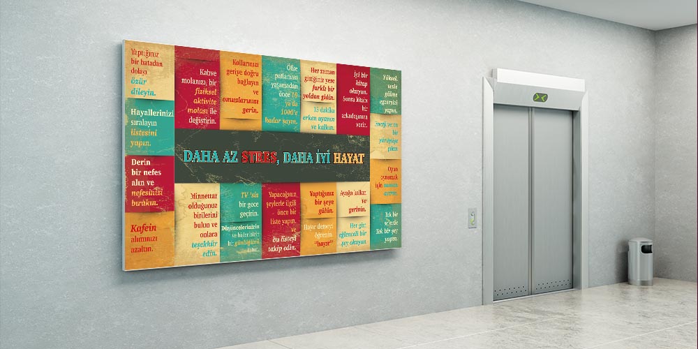 Stres Yönetimi ve Motivasyon Panosu 1230