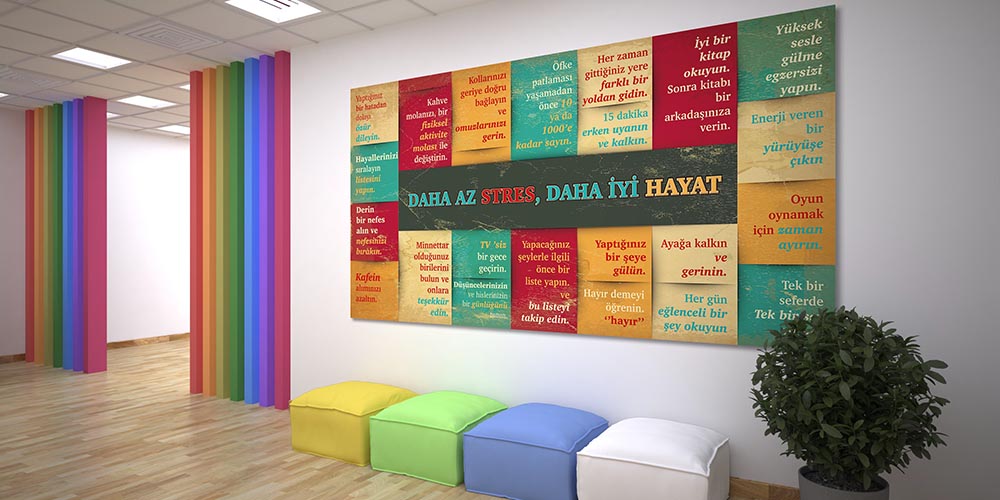 Stres Yönetimi ve Motivasyon Panosu 1230