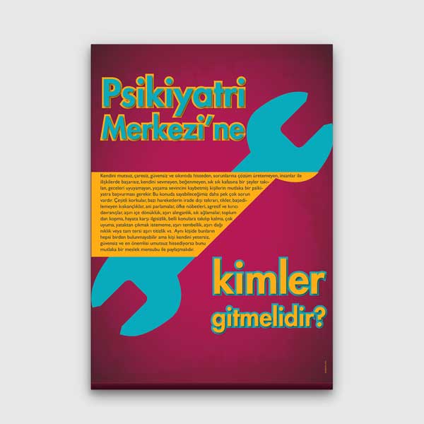 Psikiyatri Merkezi Posteri – 1254