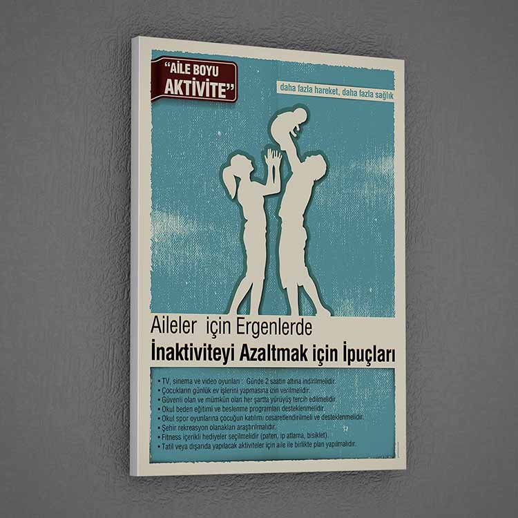 Ergenlerde İnaktiviteyi Azaltma İpuçları Tablosu – 1367