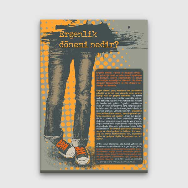 Ergenlik Dönemi Nedir? Poster Tablo – 1243