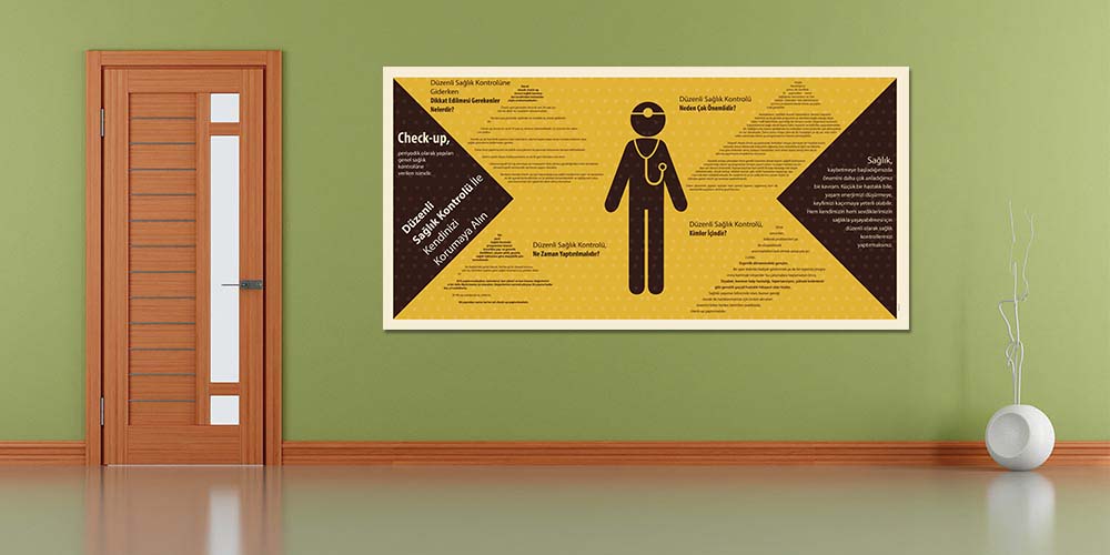 Düzenli Sağlık Kontrolü Bilgilendirme Panosu  1402