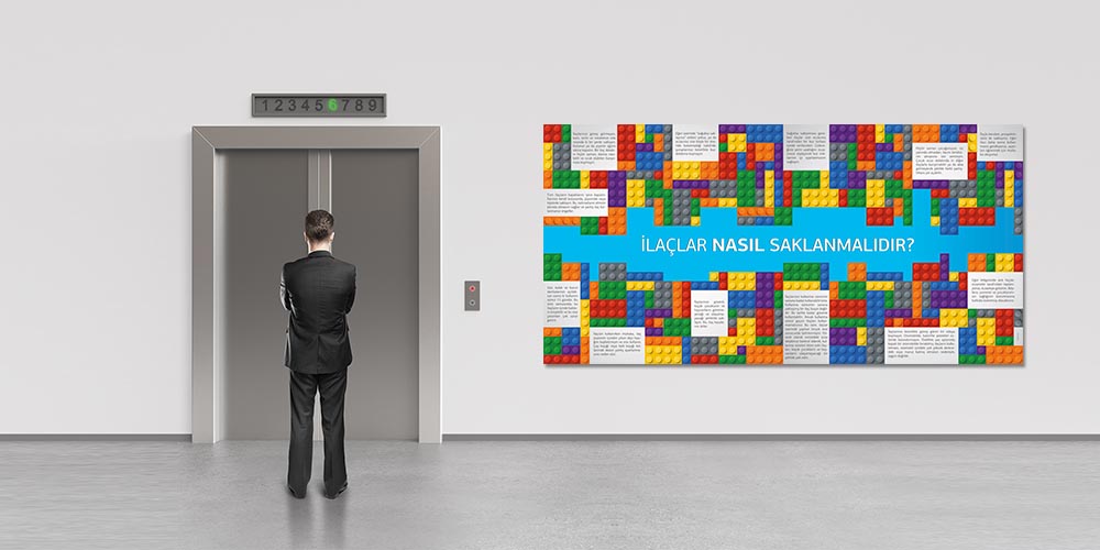 İlaç Saklama Koşulları Bilgilendirme Panosu (Lego Temalı) 1615