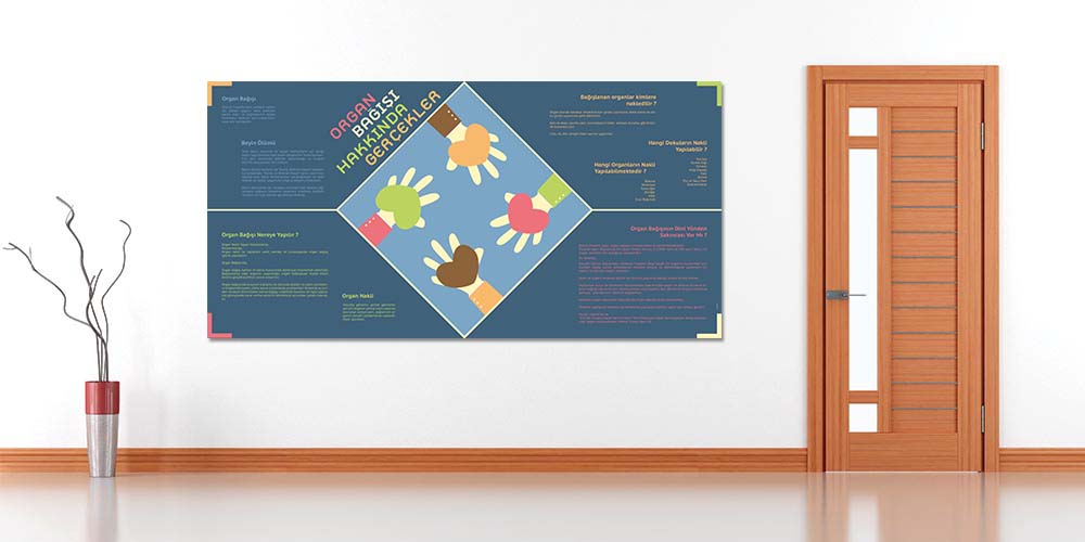 Organ Bağışı Hakkında Gerçekler Posteri (Büyük Ebat)  1673