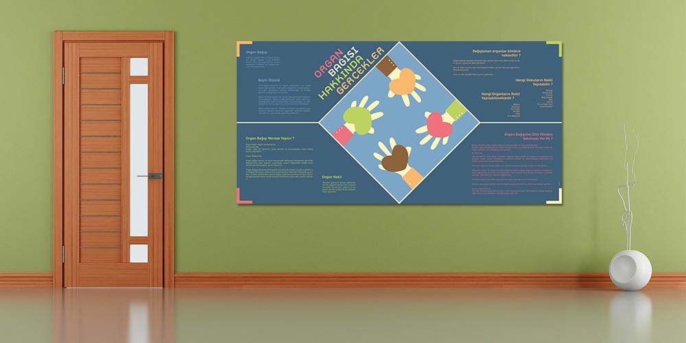 Organ Bağışı Hakkında Gerçekler Posteri (Büyük Ebat)  1673