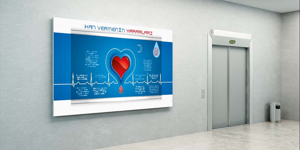 hastane-oda-dekor-1660-03 Kan Vermenin Yararları Bilgilendirme Panosu (Büyük Boy) 1660
