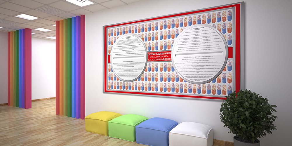 Güvenli İlaç Kullanımı: Bebek ve Çocuklarda İlaç Kullanımı Bilgilendirme Panosu 1611