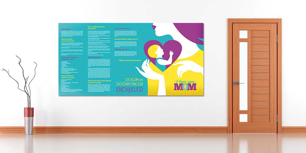 Doğum ve Doğum Öncesi Endişeler Bilgilendirme Posteri  1636
