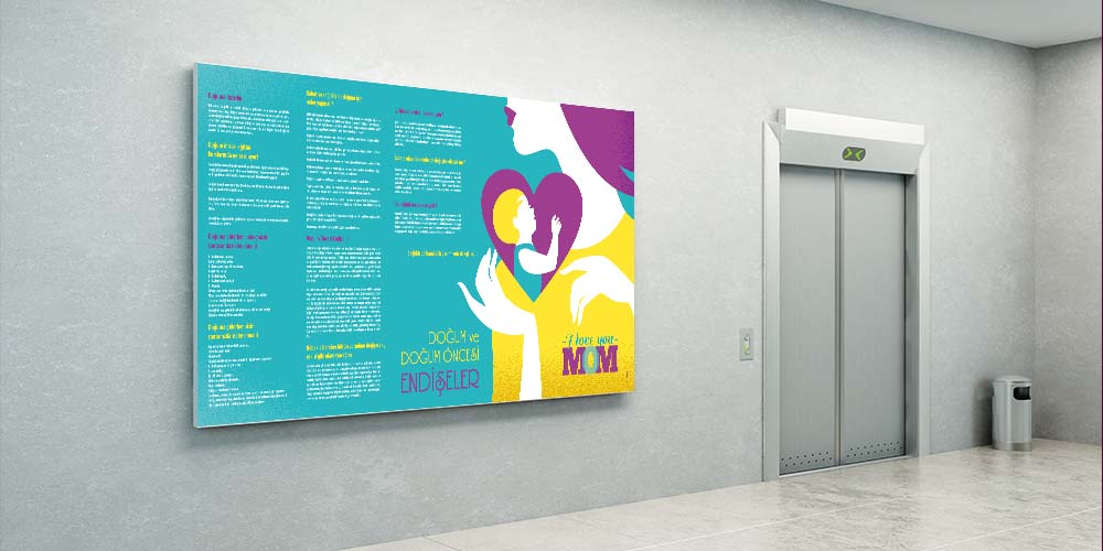 Doğum ve Doğum Öncesi Endişeler Bilgilendirme Posteri  1636