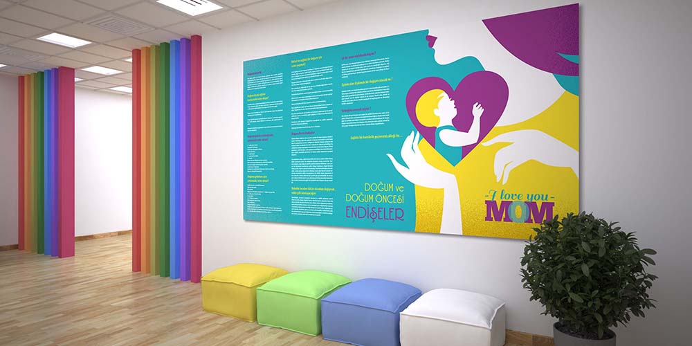 Doğum ve Doğum Öncesi Endişeler Bilgilendirme Posteri  1636