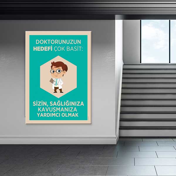 Doktor ve Hasta Arası Güven ve Şefkat Temalı Duvar Tablosu – 1752